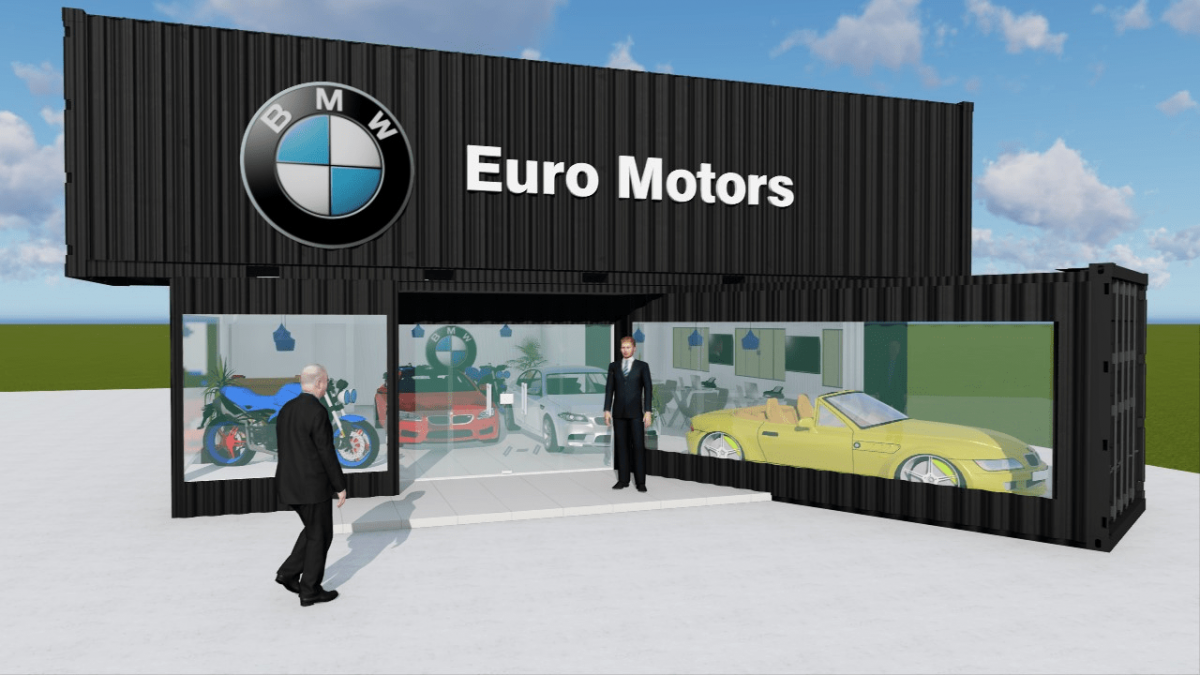 Loja Container BMW Euro Motors 