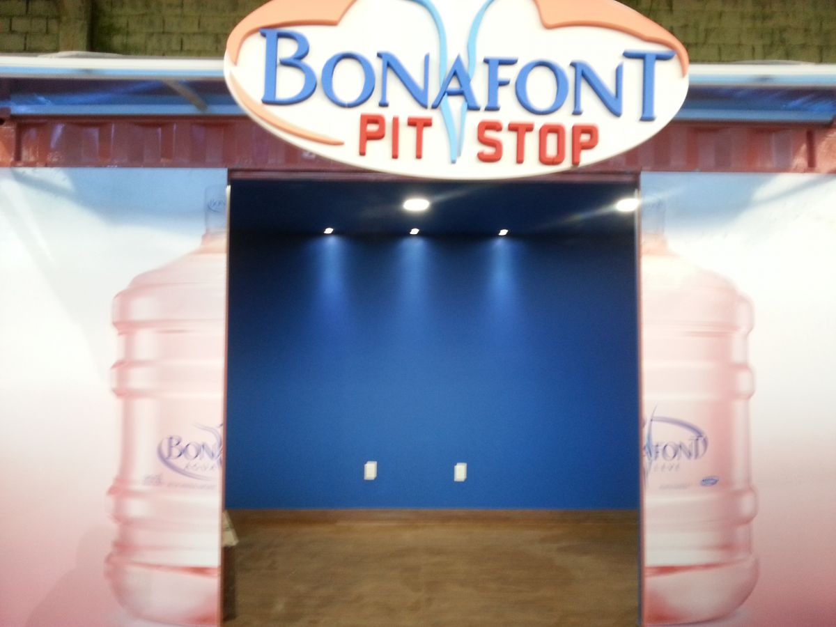  Container Pit Stop Bonafont (Produto exclusivo da  Danone) 