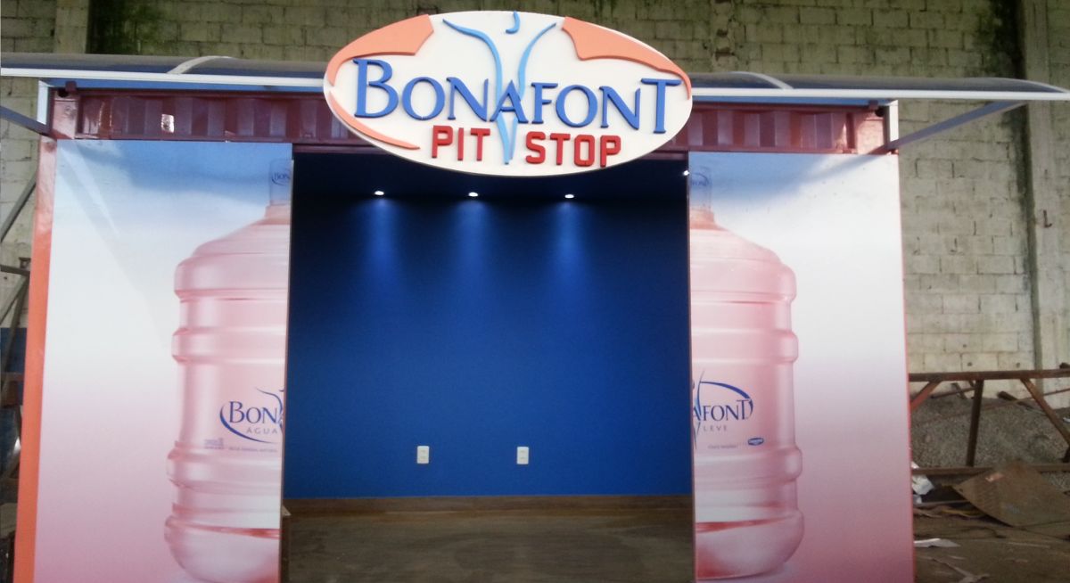  Container Pit Stop Bonafont (Produto exclusivo da  Danone)  Imagem 3