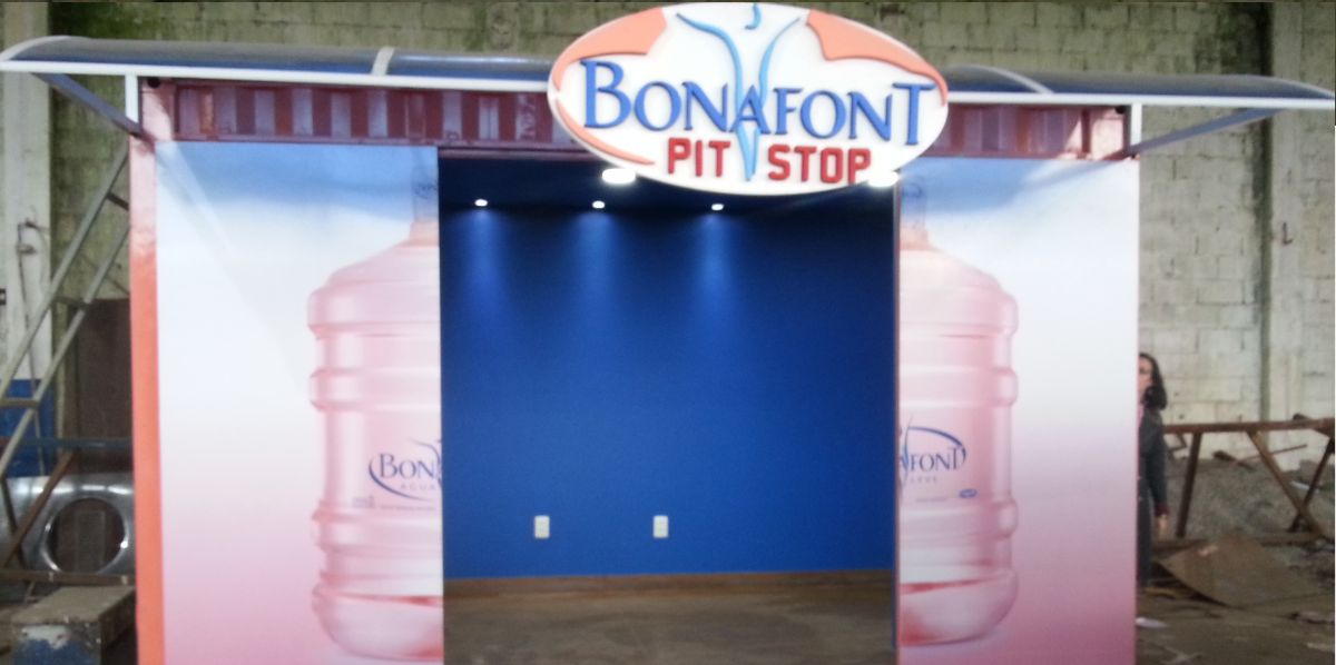  Container Pit Stop Bonafont (Produto exclusivo da  Danone)  Imagem 5
